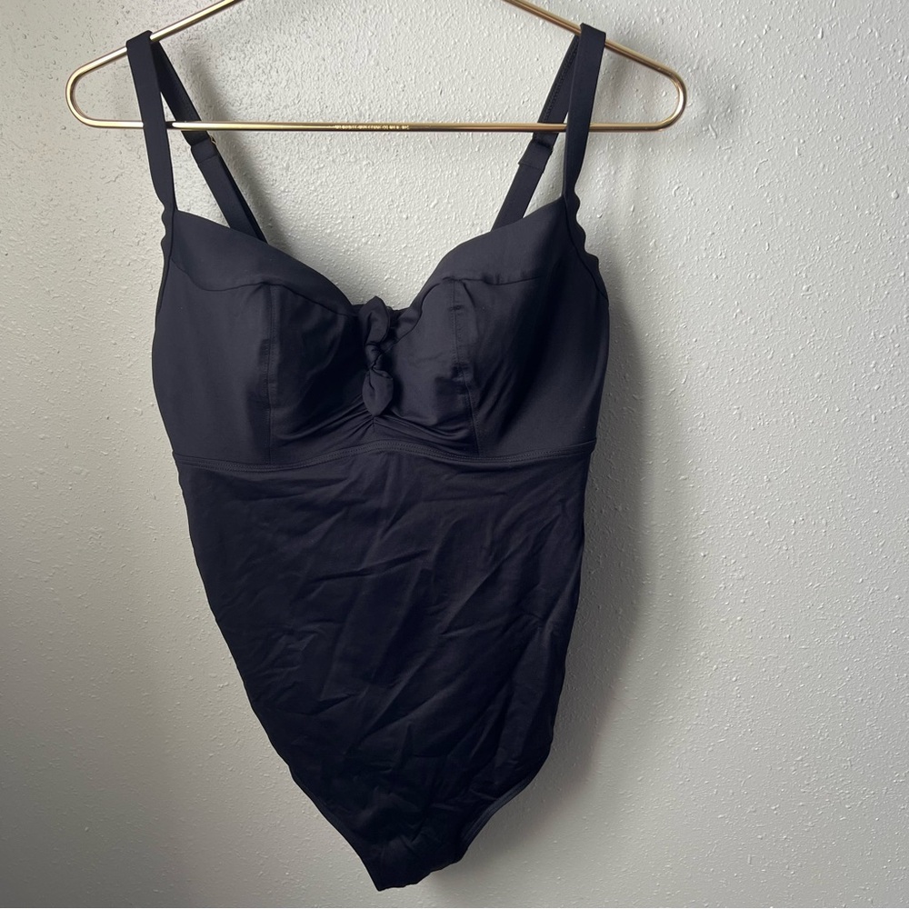 Cache Coeur Maternity Monaco One Piece in Black size 36E/F New - Picture 2 of 10